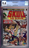 Skull, the Slayer #8 CGC 9.4 ow/w