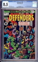 Defenders #24 CGC 8.5 ow/w