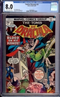Tomb of Dracula #33 CGC 8.0 ow/w