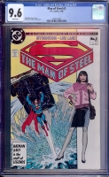 Man of Steel #2 CGC 9.6 w