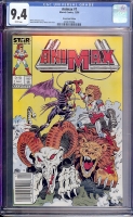 Animax #1 CGC 9.4 w Newsstand Edition