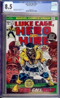 Hero For Hire #15 CGC 8.5 ow/w
