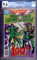 Green Lantern #100 CGC 9.6 ow/w