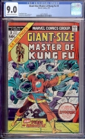 Giant-Size Master of Kung Fu #3 CGC 9.0 cr/ow