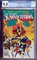 Marvel and DC Present #1 CGC 9.0 ow/w Newsstand Edition
