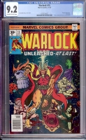 Warlock #15 CGC 9.2 ow/w