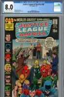 Justice League of America #88 CGC 8.0 ow/w