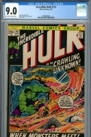 Incredible Hulk #151 CGC 9.0 ow/w