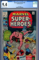 Marvel Super-Heroes #25 CGC 9.4 ow/w
