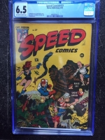 Speed Comics #37 CGC 6.5 ow/w