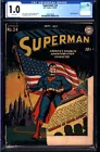 Superman #24 CGC 1.0 w