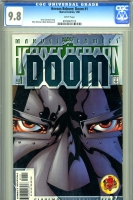 Heroes Reborn: Doom #1 CGC 9.8 w