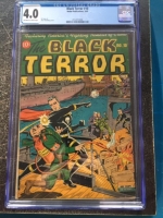 Black Terror #10 CGC 4.0 ow/w