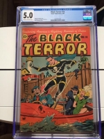 Black Terror #14 CGC 5.0 cr/ow