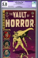 Vault of Horror #40 CGC 5.0 ow/w