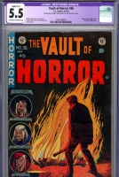 Vault of Horror #36 CGC 5.5 ow/w