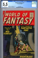 World of Fantasy #11 CGC 5.5 ow