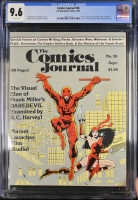Comics Journal #58 CGC 9.6 w