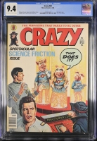 Crazy #60 CGC 9.4 ow/w
