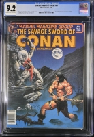 Savage Sword of Conan #64 CGC 9.2 ow/w