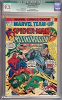 Marvel Team-Up #44 CGC 9.2 ow/w