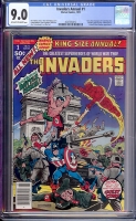 Invaders Annual #1 CGC 9.0 ow/w