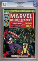Marvel Double Feature #6 CGC 8.0 ow