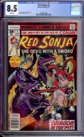 Red Sonja #5 CGC 8.5 w