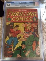 Thrilling Comics #54 CGC 8.5 ow/w