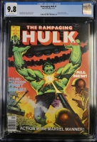 Rampaging Hulk #1 CGC 9.8 w California Zero Humidity Collection