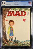 Mad #77 CGC 9.4 cr/ow Pacific Coast