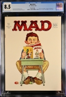 Mad #101 CGC 8.5 ow/w Gaines File Copy