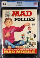 Mad Follies #4 CGC 9.2 w White Mountain