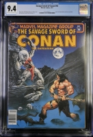 Savage Sword of Conan #64 CGC 9.4 ow/w