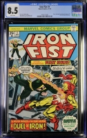 Iron Fist #1 CGC 8.5 w