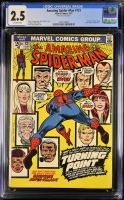 Amazing Spider-Man #121 CGC 2.5 ow