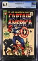 Captain America #100 CGC 6.5 cr/ow