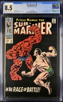 Sub-Mariner #8 CGC 8.5 ow/w