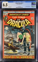 Tomb of Dracula #1 CGC 6.5 ow/w