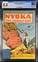 Nyoka, the Jungle Girl #13 CGC 5.5 ow/w