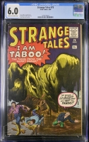 Strange Tales #75 CGC 6.0 cr/ow