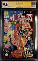 New Mutants #98 CGC 9.6 w CGC Signature SERIES