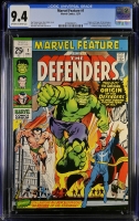 Marvel Feature #1 CGC 9.4 ow/w