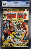 Iron Man #55 CGC 9.4 w