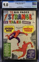 Strange Tales Annual #2 CGC 9.0 ow/w