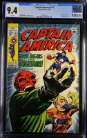 Captain America #115 CGC 9.4 w