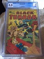 Black Terror #17 CGC 3.5 ow