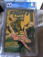Fight Comics #45 CGC 6.5 ow