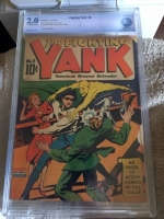 Fighting Yank #2 CBCS 2.0 ow/w
