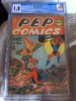 Pep Comics #11 CGC 1.8 ow
